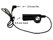 [CELLET BRAND] PREMIUM 2.5MM TO 3.5MM STEREO ADAPTOR CORD With ON/OFF BUTTON (2.5MM JACK INPUT TO 3.5MM FEMALE JACK) [RETAIL PACKAGING]