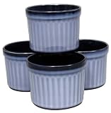Sango Nova Blue Ramekins set of  4