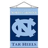 North Carolina Tar Heels Indoor Banner Scroll