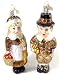 Old World Christmas Ornament Pilgrim Couple Thanksgiving #24057