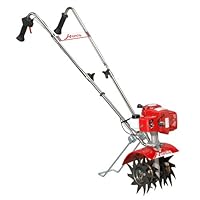 Mantis 7225-15-02 2-Cycle Gas-Powered Tiller/Cultivator with Border Edger and Kickstand (CARB Compliant)
