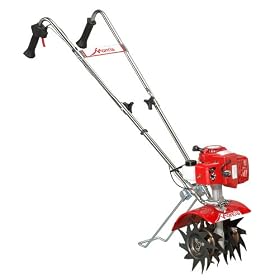 Mantis 2-Cycle Tiller Cultivator with Border Edger and Kickstand #7225-15-02 from Garden Tillers