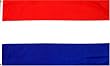 Netherlands National Country Flag - 3 foot by 5 foot Polyester (New)
