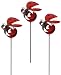 Sunset Vista Designs Garden Essentials Whispering Wings Decorative Ladybug Plant Pick, 16-Inch Tall