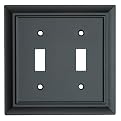 Architectural Double Switch Wall Plate- Set of 2