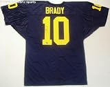 Tom Brady Signed Michigan Navy Wilson Jersey