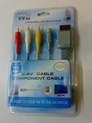 6 FT (1.8 m) S-video Cable for Nintendo Wii