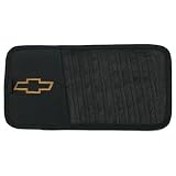 CD DVD Visor Organizer - Chevrolet Gold Bow Tie by Plasticolor