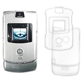 Motorola RAZR V3 Plastic Shell Casing- Clear