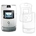 Motorola RAZR V3 Plastic Shell Casing- Clear