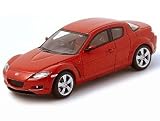 Die-cast Model Mazda RX8 (1:43 scale in Red)