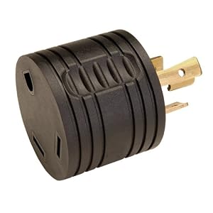 Reliance Controls AP31RV 30 Amp L5-30 to RV Generator Power Adapter Plug by