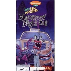 Aaahh!!! Real Monsters - Monsters Night Out [VHS]