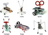 SPARKLZ Wind up METAL robot MECHANICAL Toy KIDS NEW
