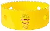 Starrett DH0434 Bi-Metal Dual Pitch Professional Hole Saw, HSS Teeth, 4-3/4 Diameter, 1-5/8 Cutting 