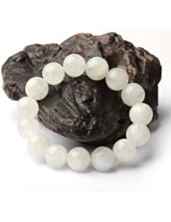 Limited Sales Promotion O-stone 2A Sri Lanka Blue White Moonstone Bracelet Grounding Stone Protection 11-12mm