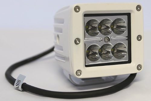 OC Gizmo 3x3 Dually D2 CREE LED Pod Light Lamps OffRoad 4X4 4WD Jeep Truck Tacoma Polaris Marine Ranger ATV UTV Off Road 4x4 Jeep Yamaha Rhino Rigid D Series 3" Flood Beam