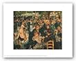 Dance at La Moulin de la Galette by Pierre-Auguste Renoir 10"x8" Art Print Poster