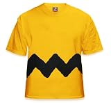 Gold T-Shirt with Black Zig Zag Design as worn by Charlie Brown #13