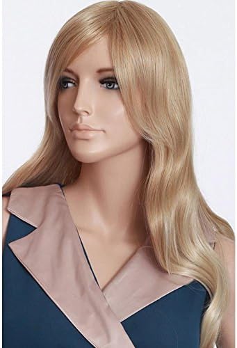 Clothesforu Women's Style Fashion Sweet Gold Furry Long Curly Golden Wig