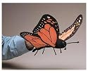 Plush Butterfly Puppet 14"