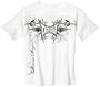 TapouT Boys 2-7 The Dark Side Tee,White,4