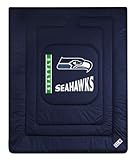 Seattle Seahawks NFL Locker Room Twin Bed/Bedding Sports Comforter