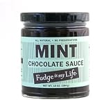 Fudge is my Life Mint Chocolate Sauce