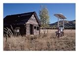 Abandoned Gas Station, Near Flagstaff, Arizona, USA, Arizona Photographic Poster Print, 24x18