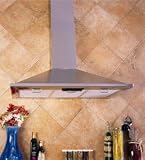 Air King 30 stainless steel telescopic extension for wall mount range hoods