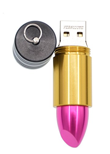 Febniscte lovely cute fashion metal 16gb 3-color lipsti…