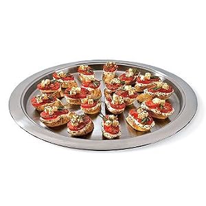 14-inch Stainless Steel Hot/Cold Serving Tray - 14" Square - Frontgate