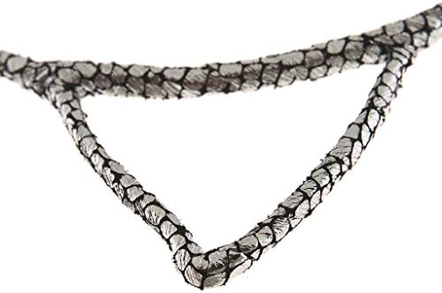 Dani's Choice Glitter Cracked Pattern Cat Ear Headband - Silver