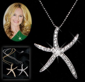 Sharon Case\'s Starfish Pendant (Silver Tone), Fashion Jewelry from Sharon Case Jewelry Collection