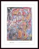 0 through 9, 1961, Art Poster by Johns, with Wood Frame, poster size: 26 x 34