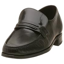 Hot Sale Florsheim Men's Como Flat Strap Loafer,Black,10.5 EEE