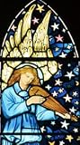 Frameable Art Card - William Morris Angel