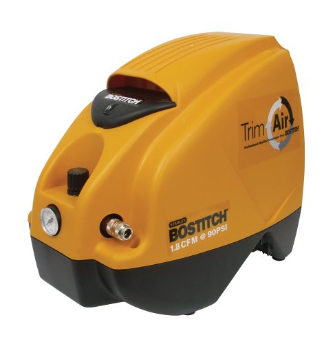 Bostitch CAP1516 Trim Air 8 Amp 1-1/2 Horsepower 1.6 Gallon Oil-Free Camper-Shaped Compressor
