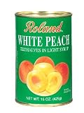 Roland White Peach Halves, 15 oz