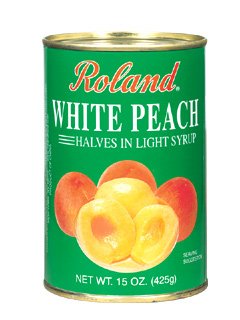 Roland White Peach Halves, 15 oz by Roland