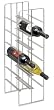 12 Bottle Wine Storage Rack (Stainless steel) (26"H x 7 1/2"W x8 3/4"D)