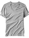 PUMA 493118-758 Herren V-Neck TEE 2er-Pack grau