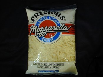 Shredded Whole Milk Mozzarella-5 Lb Bag by Cheese Express