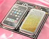 【SoftBank 専用】 iPhone専用 液晶保護フィルム&ジュエリーストーンステッカー グラデーションゴールド 【SoftBank 専用】 iPhone専用 液晶保護フィルム&ジュエリーストーンステッカー グラデーションゴールド