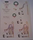 A4 3D step by step Paper Nation decoupage sheet - Christmas - Nativity boys