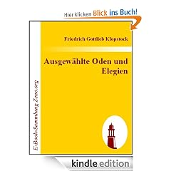 Ausgew�hlte Oden und Elegien