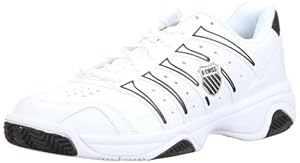 K-Swiss Men's Grancourt II White/Black/Black Lace Up 02648-153-M 9.5 UK