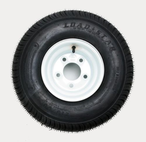 Kenda Trailer Tire/Wheel Assembly - 4-Ply Rated/Load 