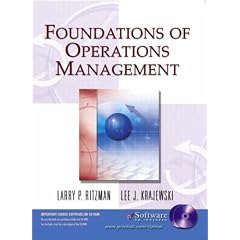 Foundations of Operations Management