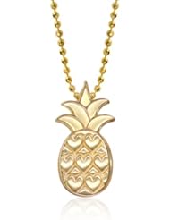 Alex Woo "Little Vegas" Pineapple Pendant Necklace